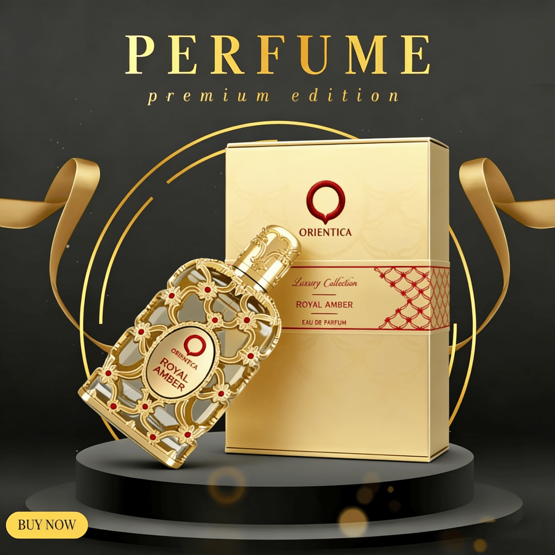 Perfume Fragrance Attar - Unisex Arabian Amber Perfume Oil, Luxurious