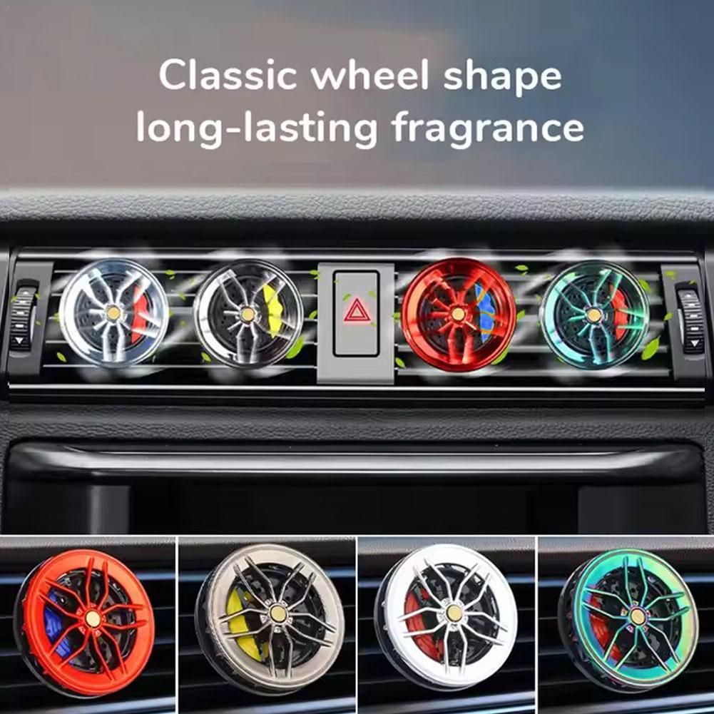 Perfume Fragrance Wheel - Rotatable Car Air Freshener Clip Auto