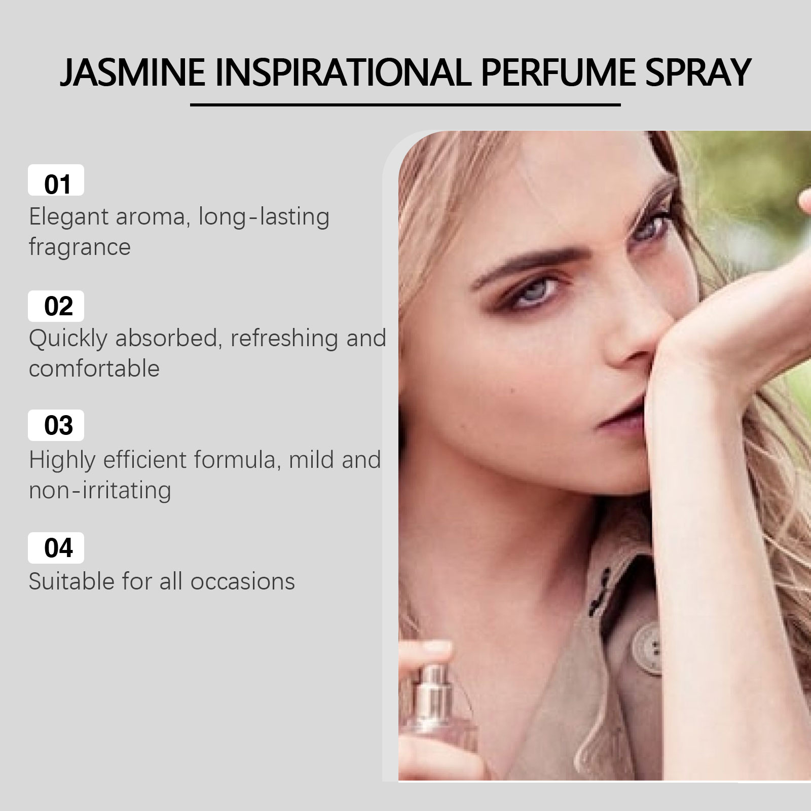 50ml Jasmine Perfume Spray - A - Perfume Fragrance Enhancer recensie en prijs