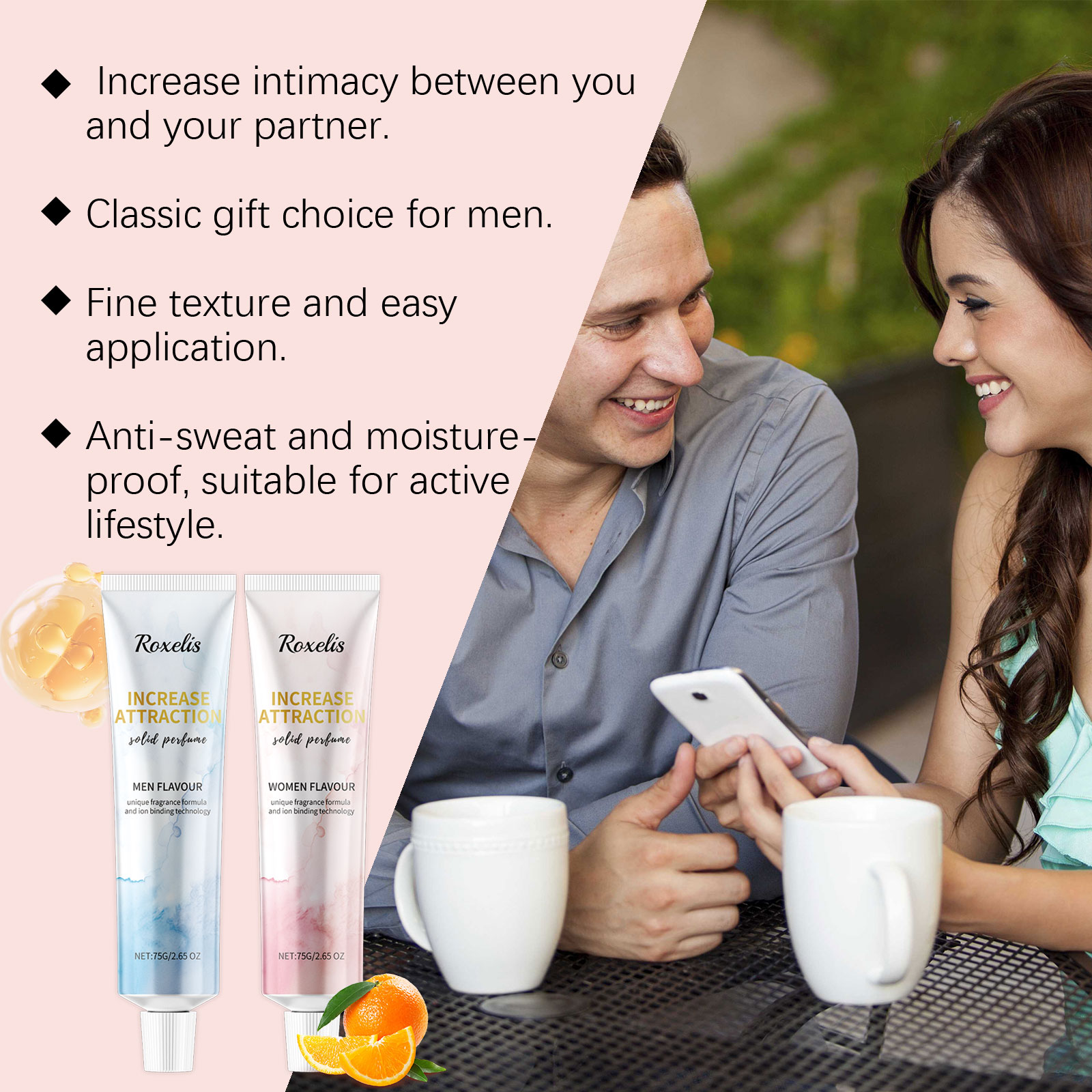 75g Woody Citrus Perfume Stick - Perfume Fragrance Enhancer recensie en prijs