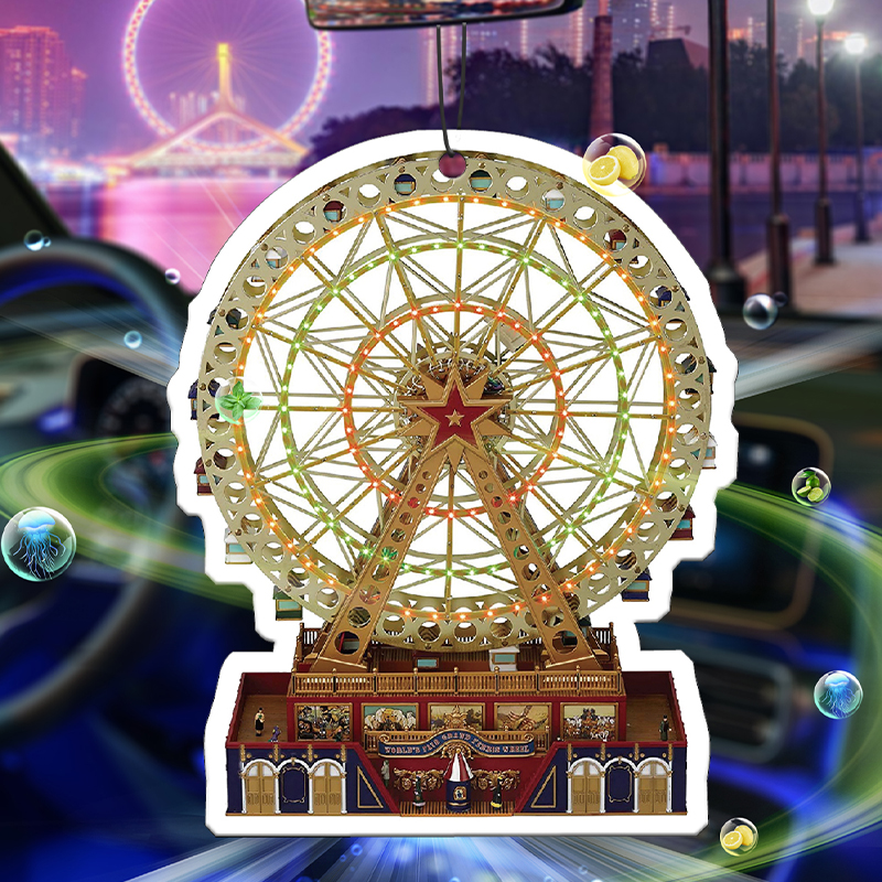 Mr Christmas World's Fair Ferr - Perfume Fragrance Wheel recensie en prijs