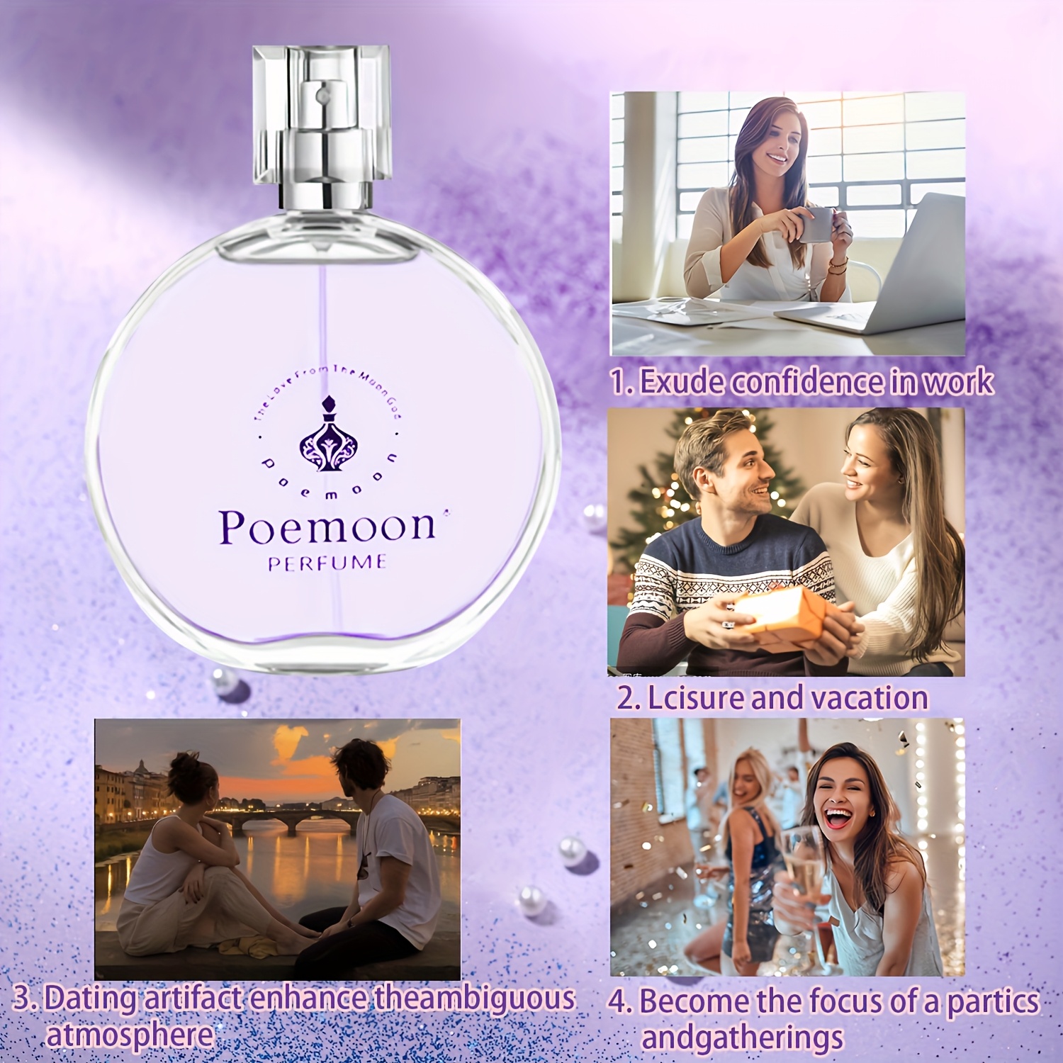 Poemoon Women's perfume, plant - Perfume Fragrance Enhancer recensie en prijs